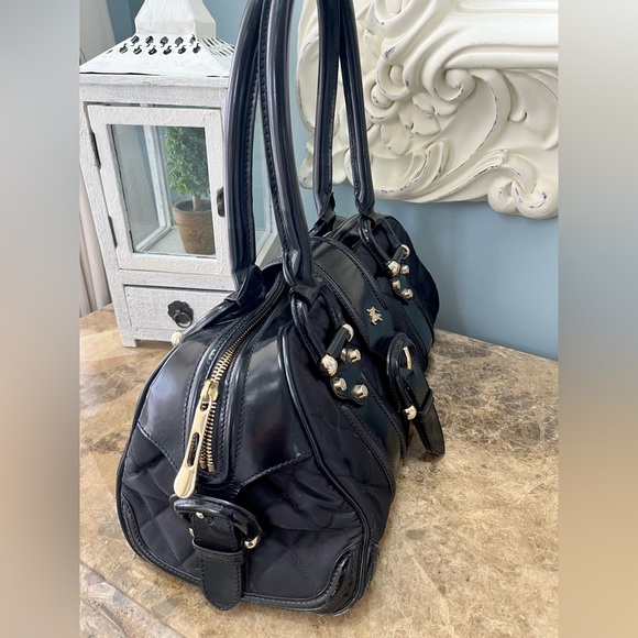 Burberry Quilted Nylon Manor Satchel Bag - Picture 4 of 11